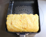 朝昼夕♪美味♪エビ入りだし巻卵★厚焼卵作り方8写真