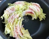 白菜たっぷり豚バラミルフィーユ鍋作り方4写真