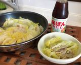 白菜たっぷり豚バラミルフィーユ鍋作り方7写真