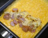 簡単！オムレツ☆シャウエッセンチーズ作り方3写真