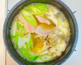 【めんつゆで】❀舞茸と豚バラ肉うどん❀作り方2写真