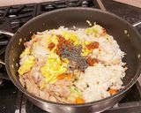 残りご飯でいつものキムチ炒飯作り方6写真