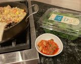残りご飯でいつものキムチ炒飯作り方7写真