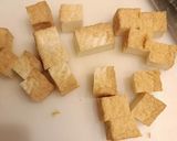 簡単！厚揚げと豚ひき肉とニラのコチュジャン炒め丼作り方2写真
