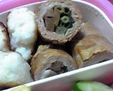 メンマの豚肉巻き（お弁当に）作り方7写真