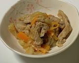豚肉の味噌だれ炒め作り方7写真