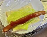 春キャベツとソーセージのロールサンド作り方4写真