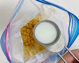 簡単♡ブルーベリー豆腐レアチーズケーキ作り方3写真