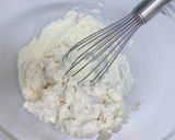 簡単♡ブルーベリー豆腐レアチーズケーキ作り方6写真