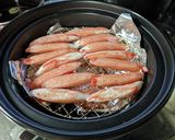 子供にも♡香り箱(カニカマ)のお手軽燻製作り方3写真