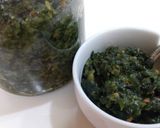ふきの葉味噌作り方6写真