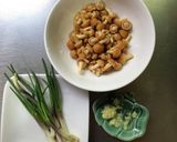 電子レンジで作るなめこと浅葱の万能タレ作り方1写真