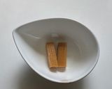 使う分だけだけ。レンチンキャラメルミルク作り方2写真