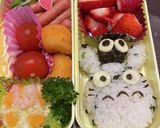 71キャラ弁　トトロ2回目！作り方5写真