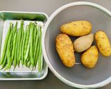 ジャガとインゲンの煮物『何食べ』#33作り方1写真