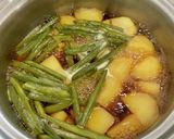 ジャガとインゲンの煮物『何食べ』#33作り方4写真