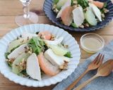 鶏むね肉とグレープフルーツのサラダ作り方7写真