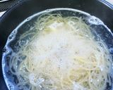 たらこと、ホタルイカのスパゲティー作り方1写真