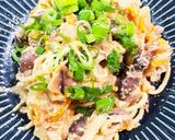たらこと、ホタルイカのスパゲティー作り方12写真