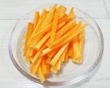 野菜と糸こんにゃくのたらこ炒め作り方1写真