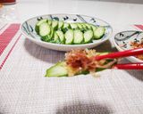 簡単！美味しい！胡瓜の鰹節のっけ♬作り方3写真