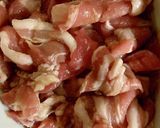 葛きりに回鍋肉かけて作り方2写真