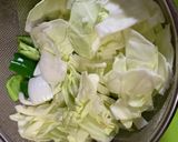 葛きりに回鍋肉かけて作り方3写真