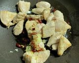 春雨と鶏むね肉の和風ペペロンチーノ作り方5写真
