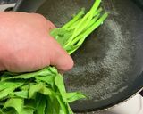 鶏皮と明日葉のお浸し作り方5写真