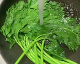 鶏皮と明日葉のお浸し作り方7写真