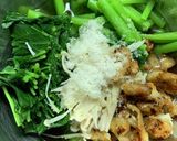 鶏皮と明日葉のお浸し作り方11写真