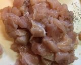 鶏肉とセロリの甘辛炒め作り方1写真