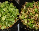 鶏肉とセロリの甘辛炒め作り方5写真
