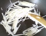 大根と梅干のパスタ作り方3写真