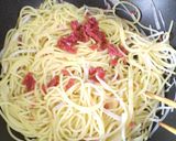 大根と梅干のパスタ作り方5写真