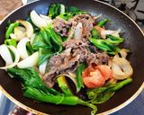 春野菜炒め・湘南ゴールドのせ作り方1写真