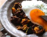 m鶏レバー入りかぼちゃのドライカレー作り方8写真
