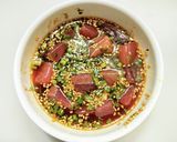 マグロと冷凍アボカドのポキ丼作り方2写真