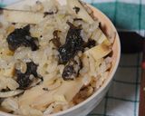 筍梅紫蘇ご飯作り方2写真