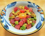マグロと冷凍アボカドのポキ丼作り方5写真