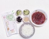 韓国風まぐろ丼作り方1写真