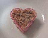 §猫ちゃんのお祝いケーキ風ご飯§作り方4写真