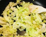 丼にもなるよ♪超簡単☆キャベツの卵とじ！作り方5写真