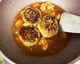 チーズin煮込みハンバーグ作り方9写真