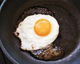 ズボラ飯 簡単！目玉焼きごはん作り方3写真