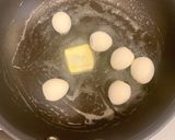 【家つま】うずらの卵のおかかバター醤油♪作り方1写真