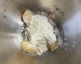 帆立貝柱の磯辺揚げ作り方1写真