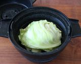 新生活応援！豚バラキャベツのお好み焼き風作り方4写真