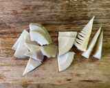 春野菜のアンチョビ バター醤油パスタ作り方2写真