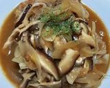 生椎茸ソースの煮込みハンバーグ！作り方12写真